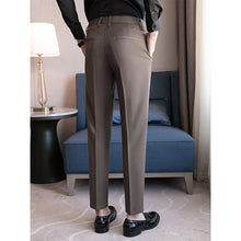 Load image into Gallery viewer, Drape Slim Business Suit Pants