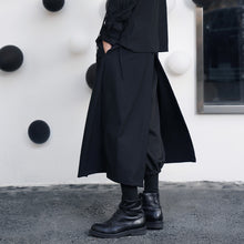 Load image into Gallery viewer, Simple Solid Color Wide-leg Culottes