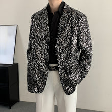 Load image into Gallery viewer, Loose Sequined Casual Plus Size Blazer