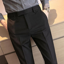 Load image into Gallery viewer, Drape Slim Business Suit Pants