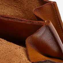 Load image into Gallery viewer, Handmade Retro Card Holder Leather Wallet