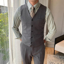 Load image into Gallery viewer, Business Slim Suit Vest
