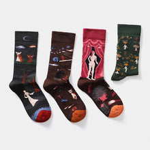 Load image into Gallery viewer, French Jacquard Stockings