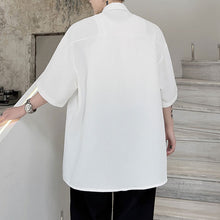 Load image into Gallery viewer, Tie Waffle Short Sleeve Shirt