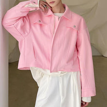 Load image into Gallery viewer, Solid Casual Cropped Jacket