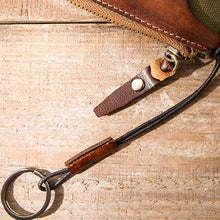 Load image into Gallery viewer, Canvas Stitching Leather Wallet