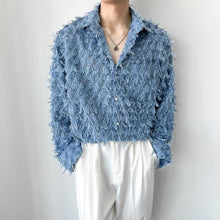 Load image into Gallery viewer, Fringe Transparent Stage Long Sleeve Shirt