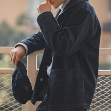 Load image into Gallery viewer, Mens Casual Washed Jacket