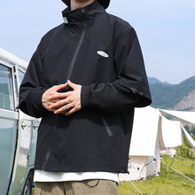 Load image into Gallery viewer, Outdoor Stand Collar Fake Two Piece Jacket