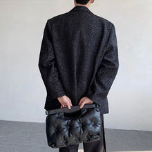 Load image into Gallery viewer, Patterned Textured Notch Lapel Casual Blazer