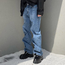 Load image into Gallery viewer, Irregular Twisted Wide-Leg Jeans