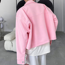 Load image into Gallery viewer, Solid Casual Cropped Jacket