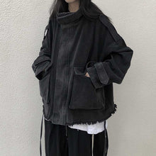 Load image into Gallery viewer, Loose Pocket Denim Jacket