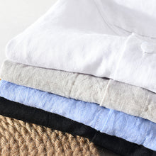 Load image into Gallery viewer, Summer Solid Color Linen Vest