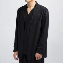 Load image into Gallery viewer, Linen Fake Two-piece Top