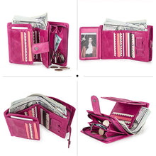 Load image into Gallery viewer, RFID Multifunctional Leather Wallet