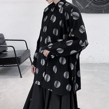 Load image into Gallery viewer, Tie-up Printed Loose Shirt