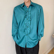 Load image into Gallery viewer, Retro Lace Decoration Shirt