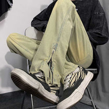 Load image into Gallery viewer, Street Zip Straight Jeans