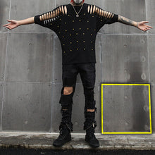 Load image into Gallery viewer, Cutout Half Sleeve T-Shirt