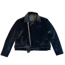 Load image into Gallery viewer, Thick Short Diagonal Zipper Cotton Jacket