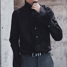 Load image into Gallery viewer, Flared Sleeve Ruffle Shirt