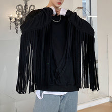 Load image into Gallery viewer, Fringed Long Sleeve Sweatshirt