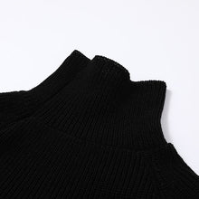 Load image into Gallery viewer, Puff Sleeve Pressed Turtleneck Sweater
