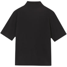 Load image into Gallery viewer, Half Turtleneck Crinkled T-Shirt