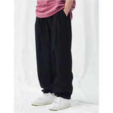Load image into Gallery viewer, Black Straight Leg Lounge Pants
