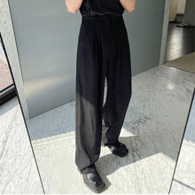 Load image into Gallery viewer, Solid Color Straight Drape Casual Pants