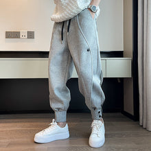 Load image into Gallery viewer, Loose Plus Fleece Sweatpants