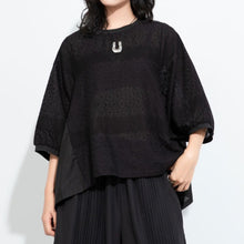 Load image into Gallery viewer, Women Loose Batwing Cutout Shirt
