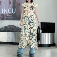 Load image into Gallery viewer, French Retro Hollow Lace Cover-up Dress
