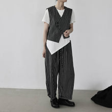 Load image into Gallery viewer, Women's Striped Elastic-Waist Casual Pants
