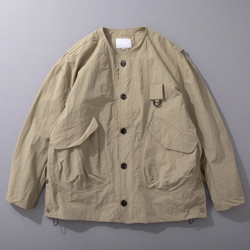 American Loose Large Pocket Jacket