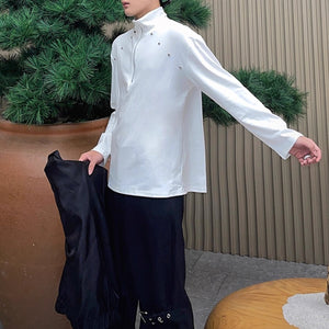 Turtleneck Zippered Bottoming Shirt