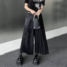 Load image into Gallery viewer, AB Side Spliced Cropped Pants
