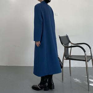 Vintage Mid-length Knee-length Suit Jacket