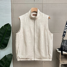 Load image into Gallery viewer, Lyocell-linen Vest Jacket

