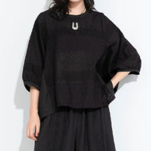 Load image into Gallery viewer, Women Loose Batwing Cutout Shirt
