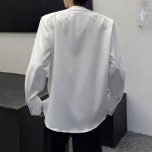 Load image into Gallery viewer, Padded Shoulder Lace Structured Blazer

