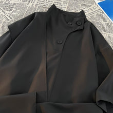 Load image into Gallery viewer, Ice Silk Retro Irregular Loose Short-sleeved Shirt
