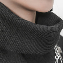 Load image into Gallery viewer, High-neck Pullover Mid-length Sweater
