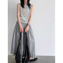 Load image into Gallery viewer, Striped Casual Loose Wide-leg Pants
