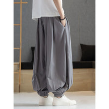 Load image into Gallery viewer, Loose Draped Ankle Tied Casual Harem Pants

