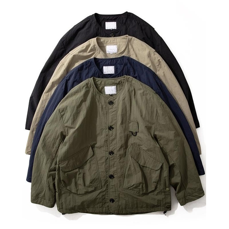American Loose Large Pocket Jacket