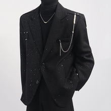 Load image into Gallery viewer, Pearl Necklace Loose Casual Blazer
