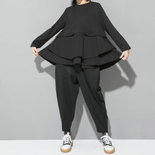 Load image into Gallery viewer, Ruffled Babydoll A-line T-shirt
