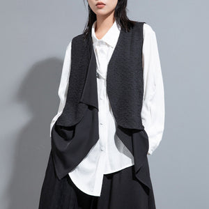 Multi-layered Irregular Vest